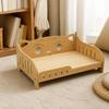 Wooden Pet Sofa Bed Wipe-Clean for Sunny Window Corner