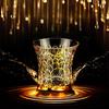 Creative Hand-painted Gold Line Crystal Glass Whiskey Foreign Wine Cup Household Water Cup Engraved Juice Cups