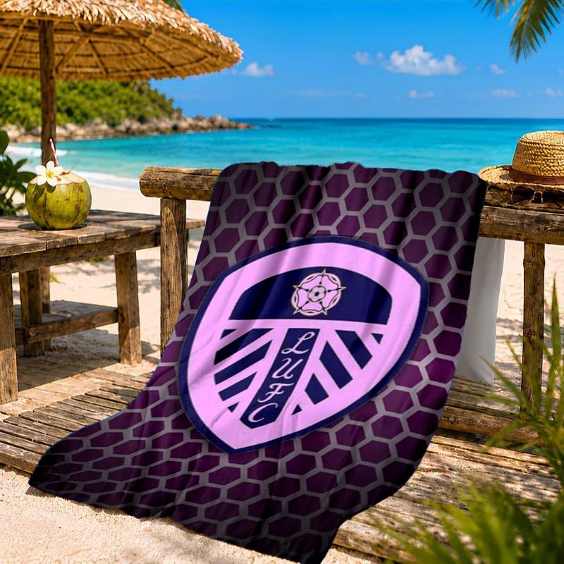 FC-Wappen-Design aufgedrucktes Mikrofaser-Strandtuch, Weich und saugfähig, Schnell trocknend, Ideal für Sommerreisen, Strand-Essential, Schwimmbad