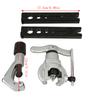 Pipe Eccentric Cone Flaring Tool Set Copper Aluminum Tube Flare Repair Assortment Kit