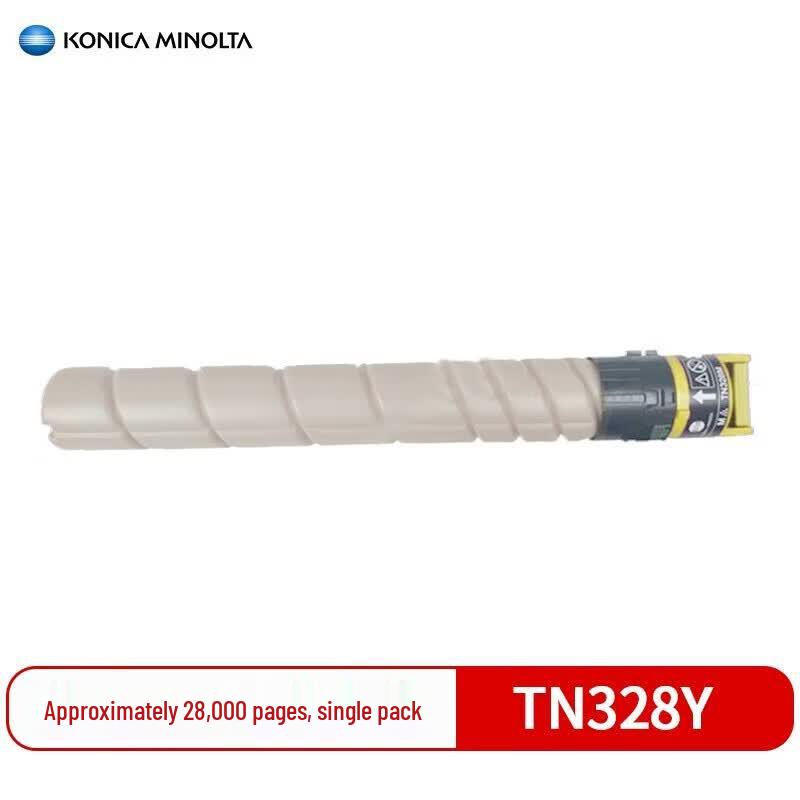 KONICA MINOLTA TN328Y Yellow Toner Cartridge