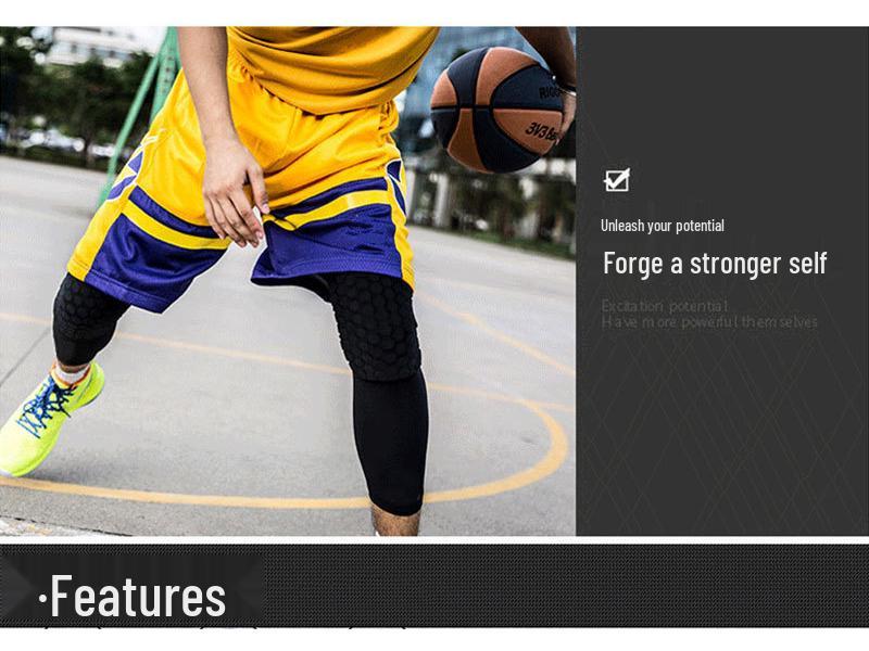 Shenma Outdoor Basketball Knee Pads with Honeycomb Anti-Collision Technology for Running and Fitness