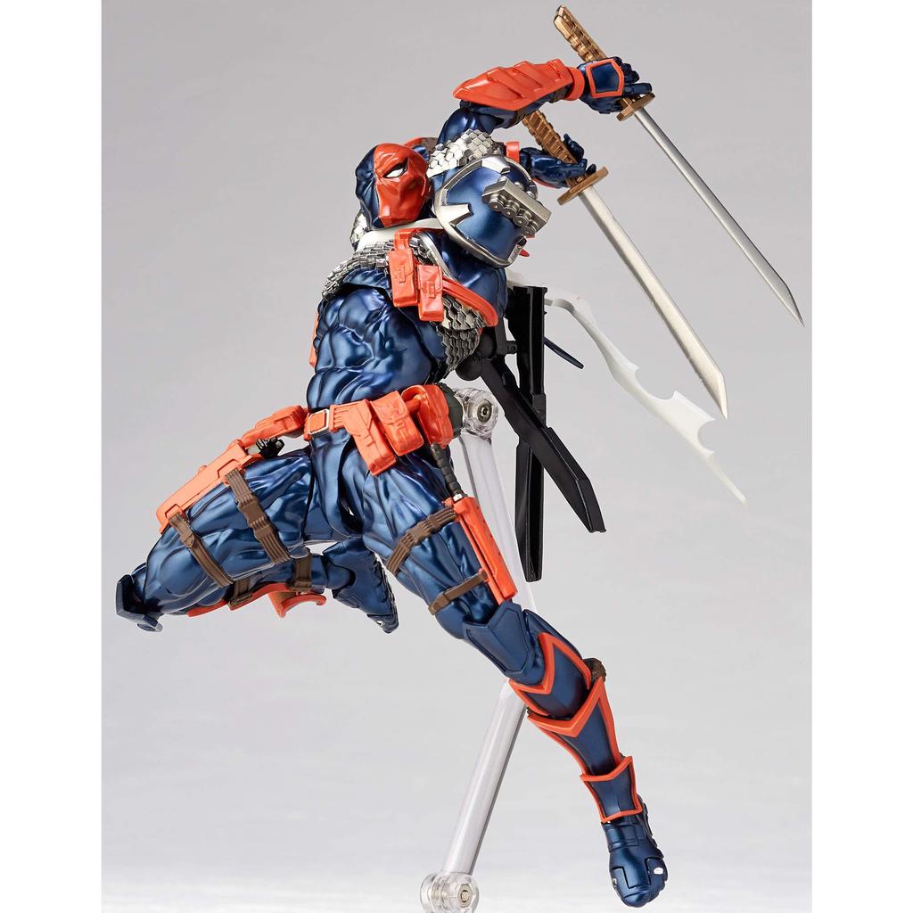 Figurecomplex AMAZING YAMAGUCHI DEATHSTROKE Revoltech Action Figure, Approximately 170mm, ABS & PVC, Painted