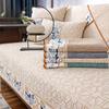 Solid Wood Sofa Cushion Chinese New Chinese High-End Non-Slip Cushion Backrest Towel Cover Cloth Four Seasons Universal Sofa Cushion Cover
