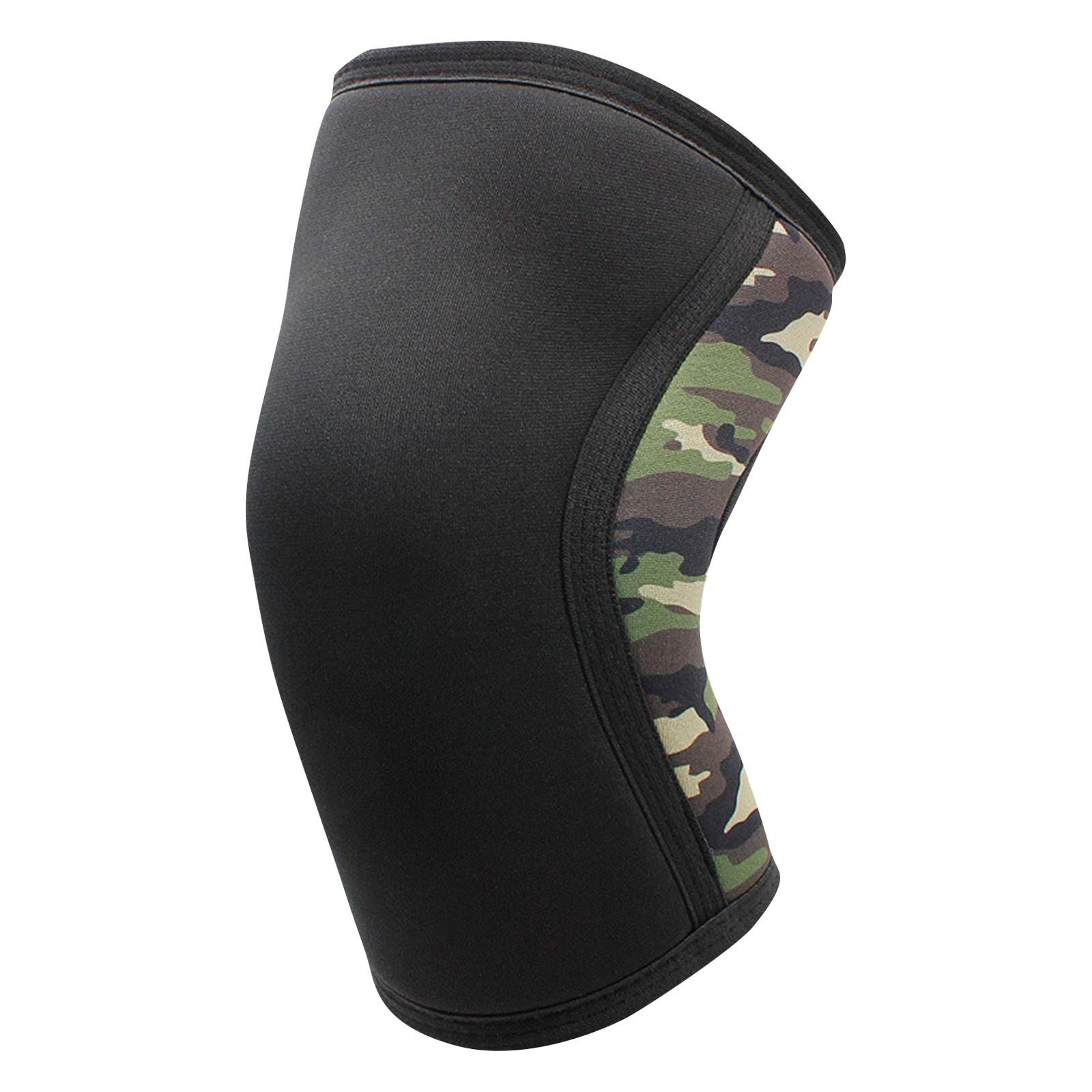 

1PC Men s Women s Honeycomb Knee pads Squat Fitness Strength Training Weightlifting Kneepad 7mm thicken Neoprene Knee Sleeves XL армія зелений колір