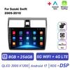Android 17 Car Radio for Suzuki Swift 2005 2006 2007 2008 2009 2010 2DIN Multimedia Player Navigation Carplay GPS Video IPS 4G