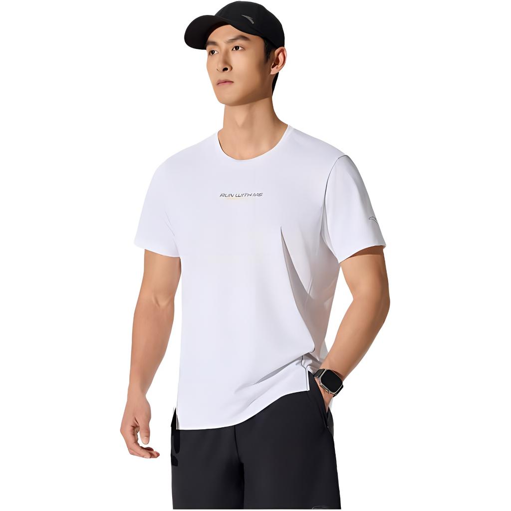 Anta Running Collection T Shirt Men's Pure White 152525109-2