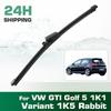 Rear Windshield Wipers Blades,Premium All-Season Wiper blades Replacement For VW GTI Golf 5 1K1 Variant 1K5 Rabbit
