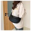 Soft Faux Leather Crescent Moon Bag for Women, Trendy 2026 Minimalist Shoulder Crossbody Purse, Korean Style Fashion Handbag