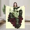 Resident Evils Village Warm Soft Blankets Girls Boys Plush Throw Blanket Comfortable Home Decor Flannel Bedspread Sofa Bed Cover