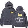 Heckler & Koch HK416 Graphic Hoodie Forward Observations Group Sweatshirt Men Women Fashion Retro Trend Pullover Male Streetwear