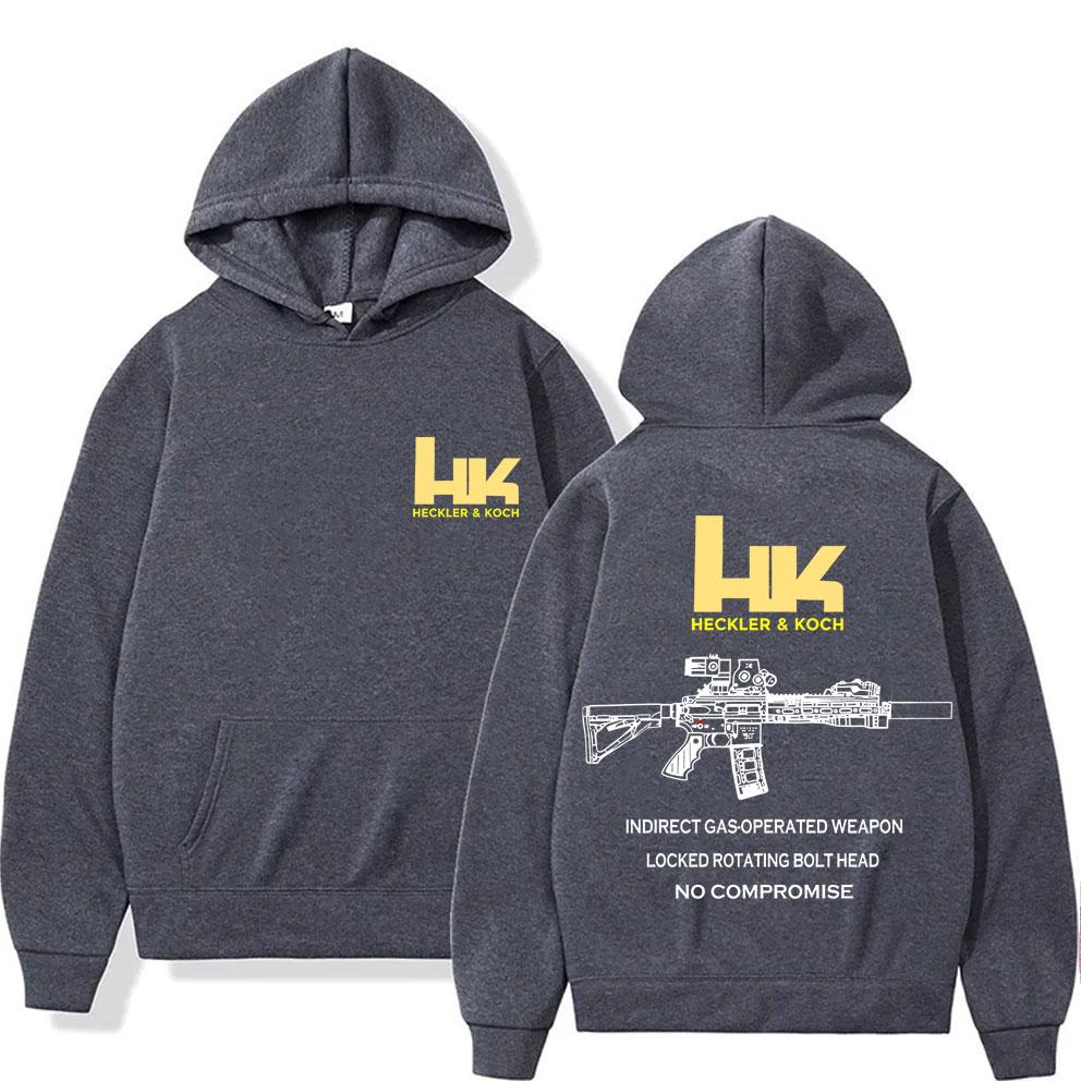 Heckler & Koch HK416 Graphic Hoodie Forward Observations Group Sweatshirt Men Women Fashion Retro Trend Pullover Male Streetwear