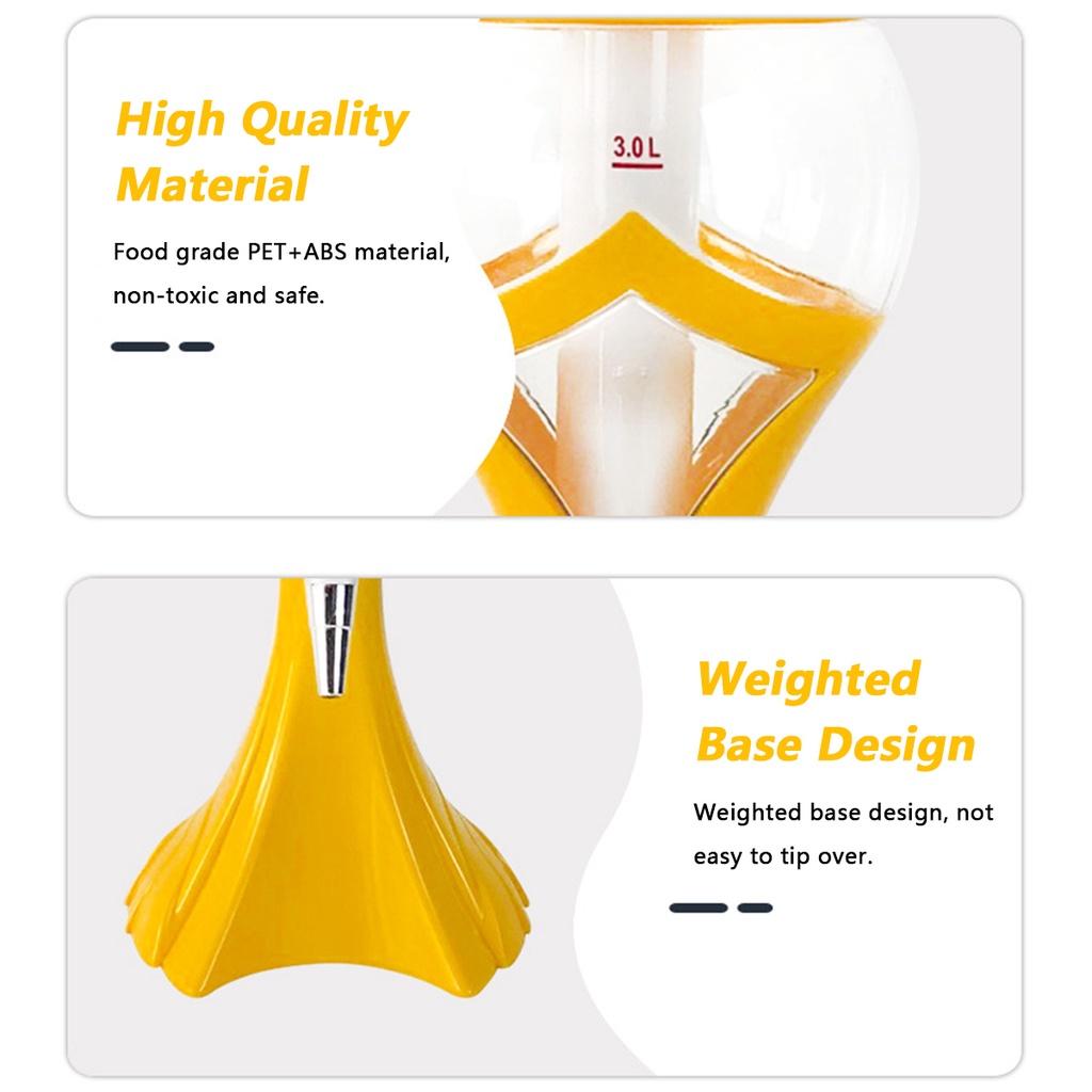 1,5 L/3L Bar Bier Turm Dispenser Party Wein Bier Wasser Saft Getränke Tischplatten Home Bar Flüssigkeit Trinken eis Core Container Ausgießer