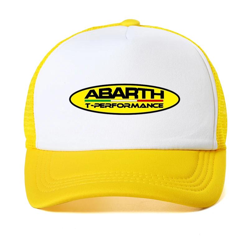 Abarth Scorpion Racing cap Unisex Women Trucker hat Classic Fashion Adjustable Baseball caps summer Mesh breathable cap Casquette Adjustable