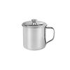 Jiwanggu 304 Stainless Steel Food-Grade Mug with Lid (10-Pack)