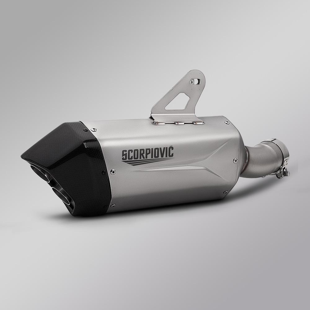 2024-2025 Integrated Mid-pipe and Muffler for R1300GS Motorcycle Modifications