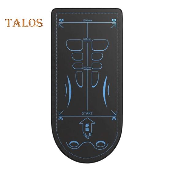 

Коврик для тренажеров, удлиненный, нескользящий, роликовый, для занятий йогой, фитнесом, амортизирующий, для защиты коленных суставов, коврик для тренировок L