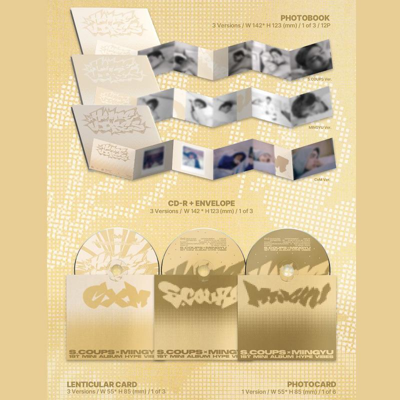 S.COUPS X MINGYU (DIX-SEPT) – 1er Mini Album [HYPE VIBES] Version Compacte