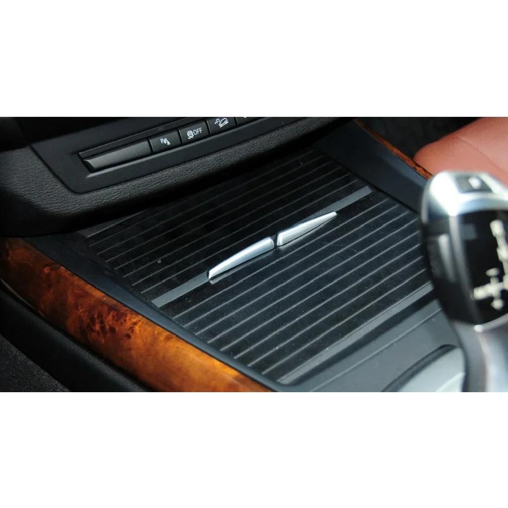 НОВИНКА-для BMW X5 X6 E70 E71 E72 2007-2014 внутренняя центральная консоль, держатель для питьевой воды, крышка, держатель для чашки, держатель для чашки на молнии, выдвижная пластина