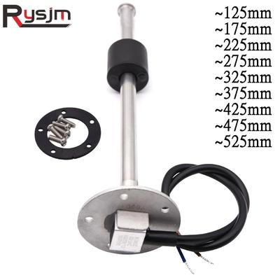 125/175/225/275/325/375/425mm Sensor do Indicador de Nível de Combustível Unidade Transmissora de Combustível Adequado para indicadores de combustível medidor de nível de água 0-190/240-33ohm