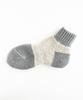 Nakota Low Gauge Panel Full Cold Sizes Oatmeal Socks, Cotton, Pile, Short, Warm, Weather, Men's (25-27cm),