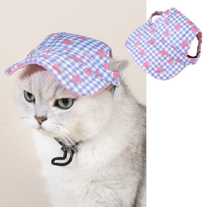 Casual Mesh Baseball Cap for Small Dogs: Golden Retriever, Bichon, Corgi, Teddy, Yorkie, Pomeranian
