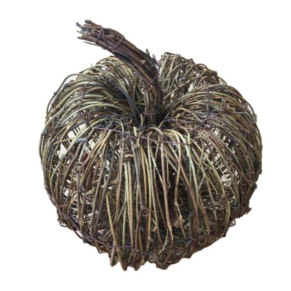 Decors Harvest Festival DIY Home Ornaments Rattan Woven Pumpkin Party Supplies Halloween Decoration