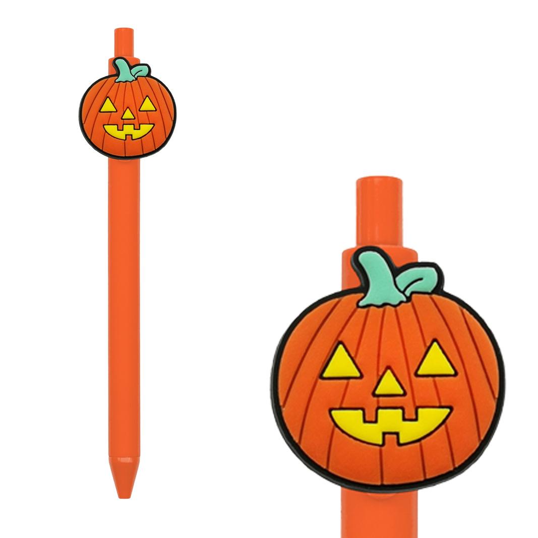 DIY Chemical Science Ballpoint Pen with Soft PVC Rubber Decoration