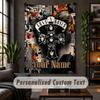 Personalized Wall Tapestry,Guns N’ Roses Custom Text, Soft Fabric Wall Art For Indoor Decoration