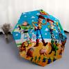 1pc Toy Story Automatic Opening and Closing Umbrella, Lightweight 3-Fold, With Cute Cartoon Characters, Suitable for Home, Outdoor and Daily