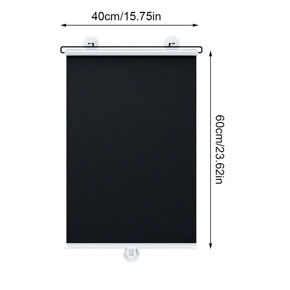 New Retractable Car Side Window Sun-Shade Universal Black UV-Protection Curtains Cars Windscreen Sunshade Auto Truck