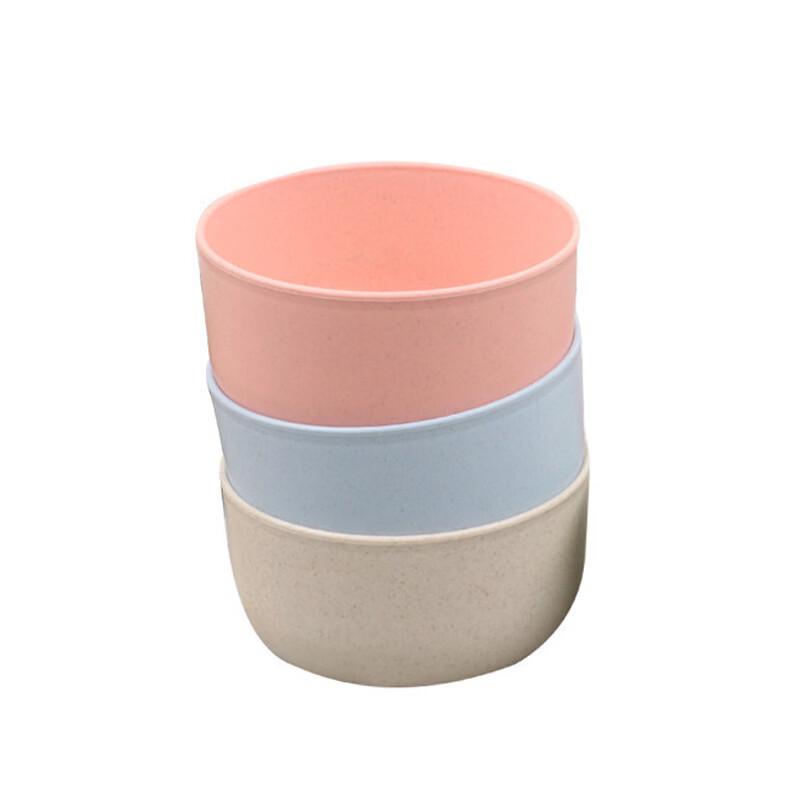 ZISIZ Nordic Style Wheat Straw Dinnerware Set