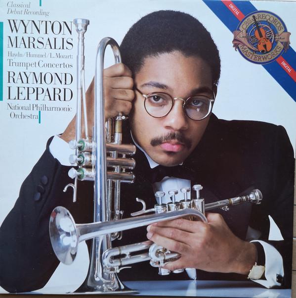 LP Record WYNTON MARSALIS  Trumpet Concertos D37846 CBS Masterworks 1983 Europe Classical Used