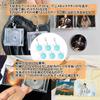 Mini CD Keychain CD Case DIY Kit Handmade Acrylic Fan Goods Strap of [S.fields.inc] (Set 5)