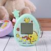 Non-Toxic 2Pcs Electronic Pet Machine Virtual Pet Raising Mini Handheld Game Console Random Color Keychain Toy