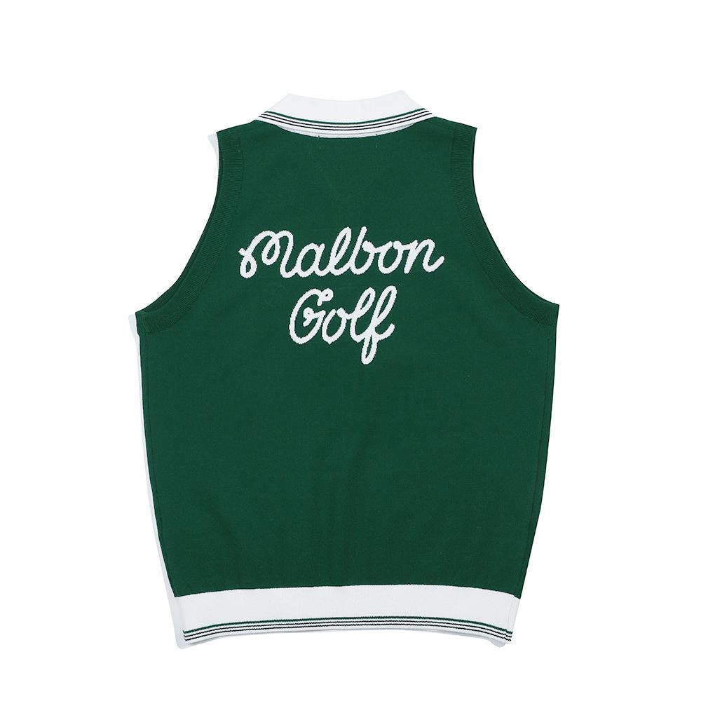MALBON GOLF Malbon Script Sleeveless Green (Woman)