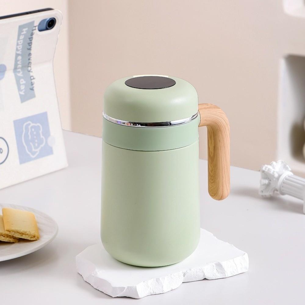 Leak Proof Thermal Cup 480ml Tea Cup Thermal Insulation Double Wall Cup  Home