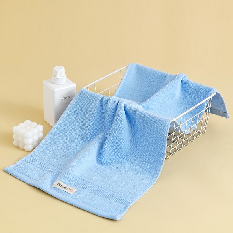 Full Cotton Absorbent Soft Bathing Household Towel Pure Cotton Face Wash Adult Thick Embroidery
