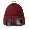 Unisex Winter Winddichte Skibril met Warme Gebreide Wol