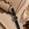 Analog Waterproof Quartz Watch with Date Luminous Slim Leather Suitable for Gifts [BUREI] Women's Display, Hands, Strap, Stylish, Cute, Simple,
