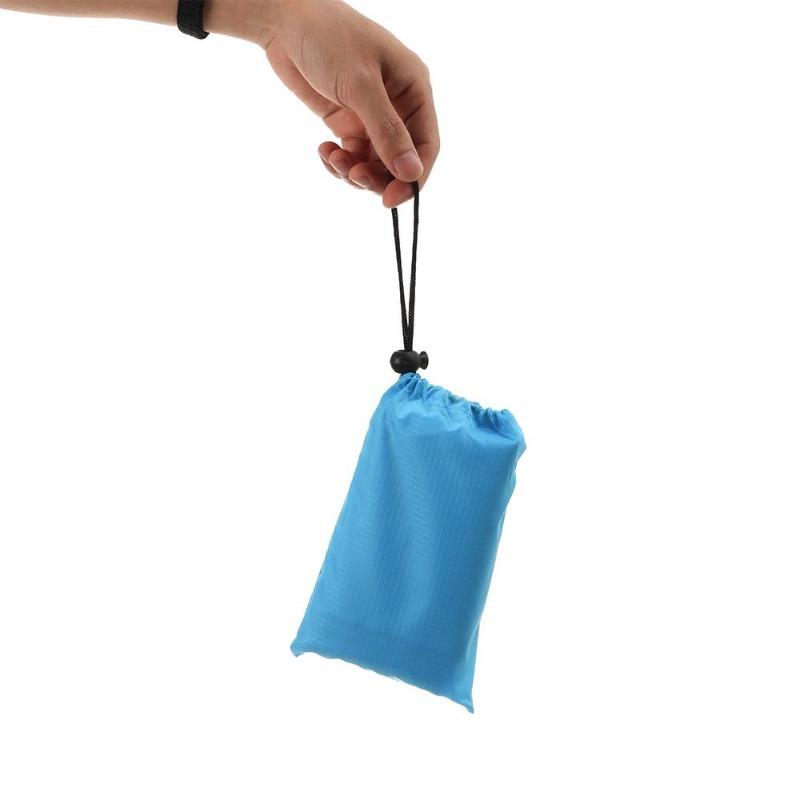 Folding Pocket Camping Mat Tent Mattress Climb Outdoor Ultra-thin Waterproof Beach Mat Picnic Blanke Tarps