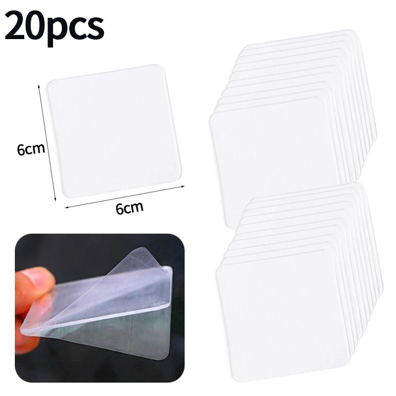 Traceless Self-Adhesive Wall Sticker Nano Tape Double Sided Stickers Pvc Tape Waterproof Tape For Hooks Powerful Sticker