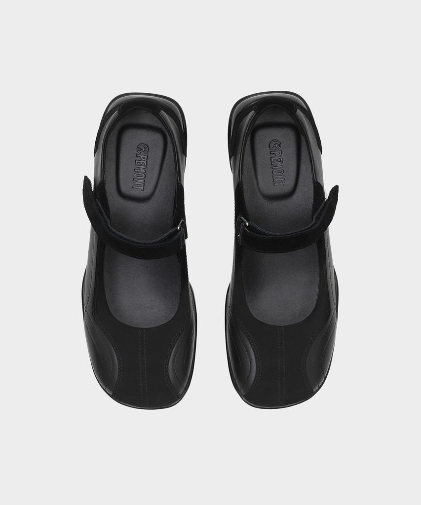 Pemont Square Mary Jane (Black)