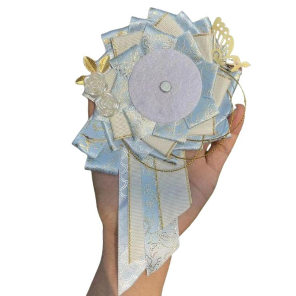 Lehký držák na anime odznaky Šikmá ocasní stuha Ozdoba na batoh JK doplňky