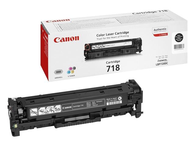 Canon toner cartridge 718 - Black