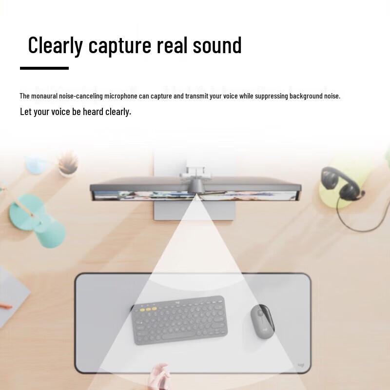 Logitech BRIO 300 Full HD Wide-angle Webcam