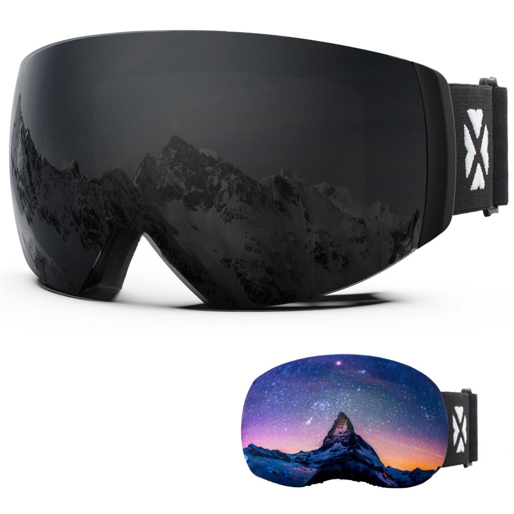 Juli Brand Professional Ski Goggles Double Layers Lens Anti-Fog Uv400 Skiing Glasses Snow Goggles Men Women Gift Cover M6