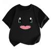 Potdemiel Pikachu Print  Children's T-Shirt, New Summer Style, Casual, Comfortable, and Breathable Children's Top