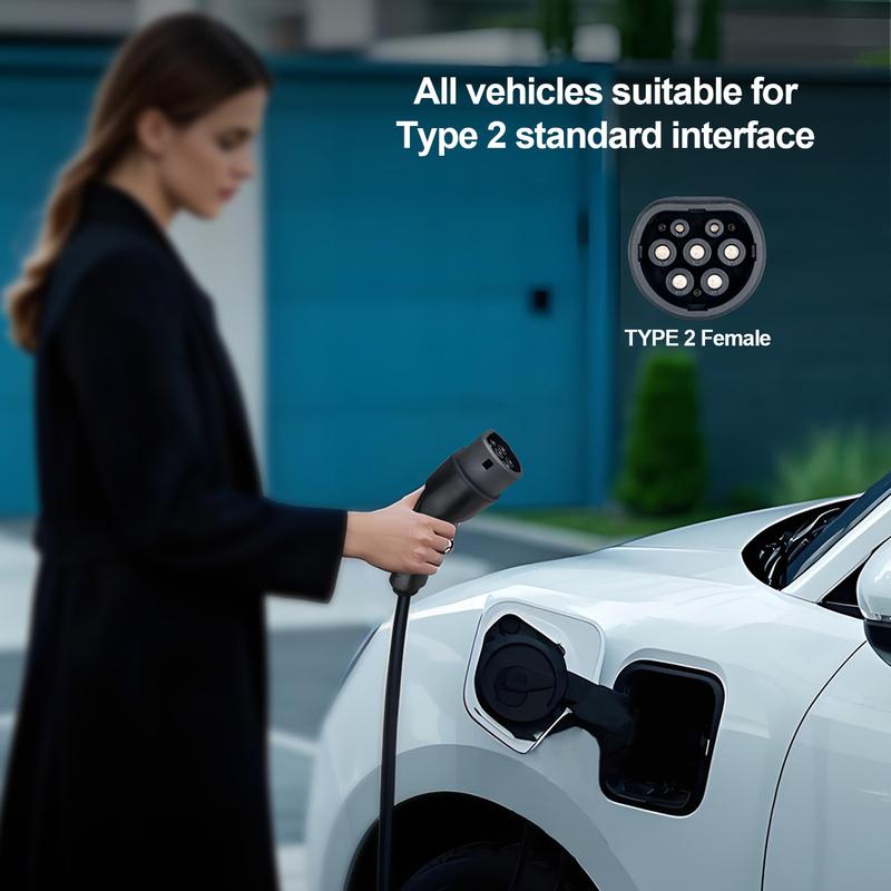 16/32A 3.6/7.2/11/22KW Type 2 EV Charger Plug Adaptor IEC 62169 Male/Female For Charging Station And Eletric Vehicle Connector