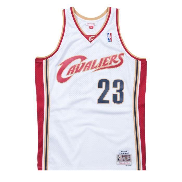 Maillot Swingman - Cleveland Cavaliers - Lebron James - Blanc - S - Respirant - Multisport